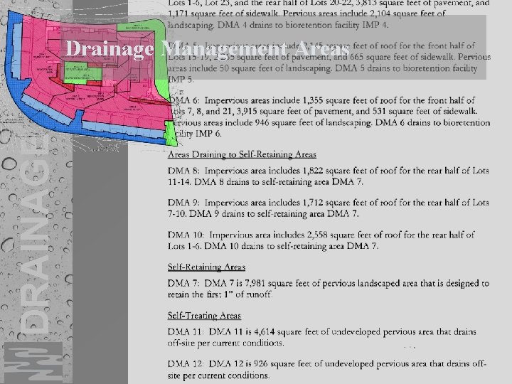 DRAINAGE Drainage Management Areas 