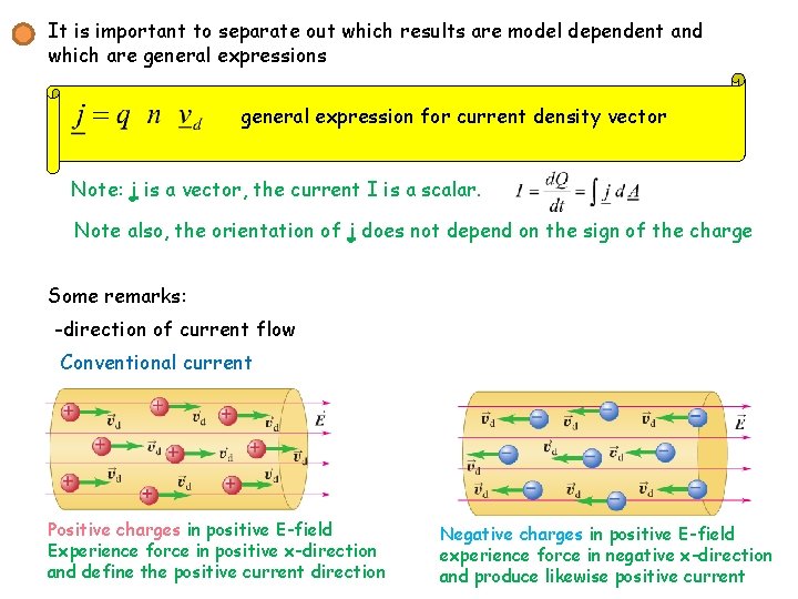 It is important to separate out which results are model dependent and which are It is important to separate out which results are model dependent and which are