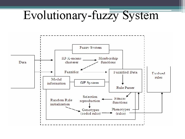 Evolutionary-fuzzy System 