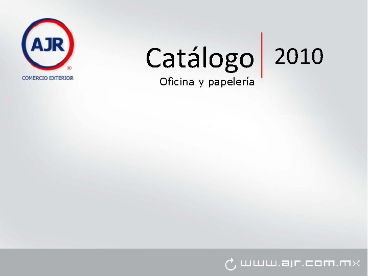 Catálogo Oficina y papelería 2010 