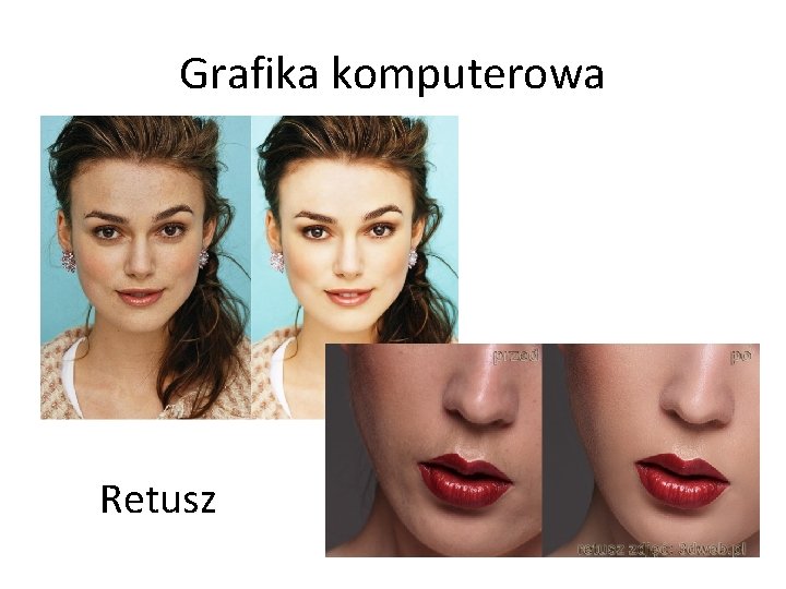 Grafika komputerowa Retusz 