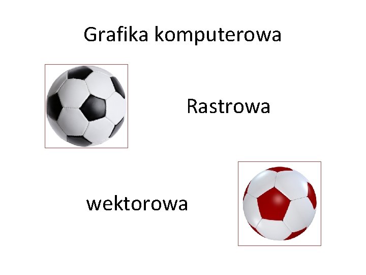 Grafika komputerowa Rastrowa wektorowa 