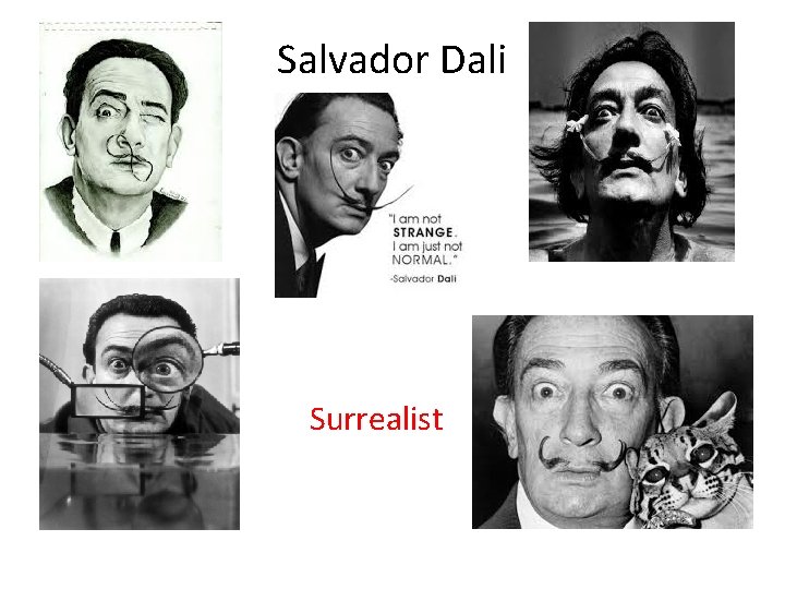 Salvador Dali Surrealist 