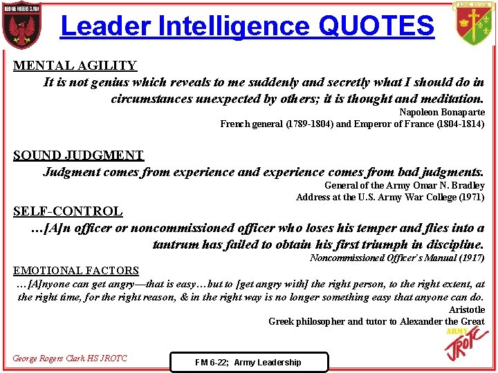 Leader Intelligence QUOTES MENTAL AGILITY It is not genius which reveals to me suddenly