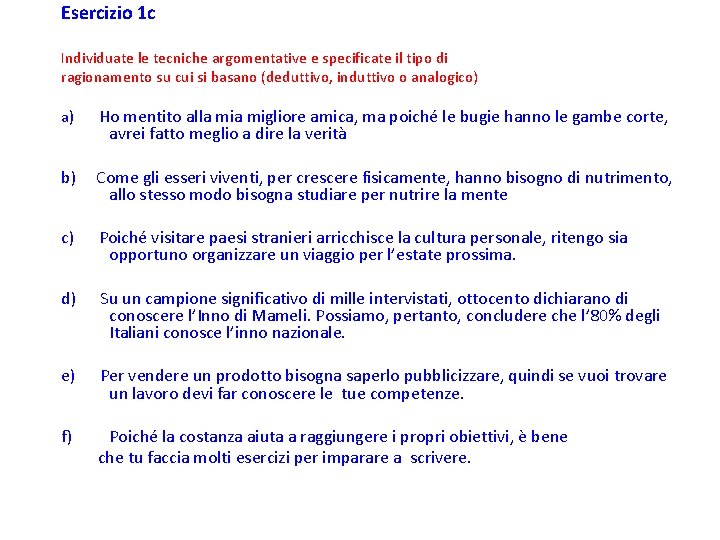 I Vari Tipi Di Testo Narrativi Descrittivi Informativi