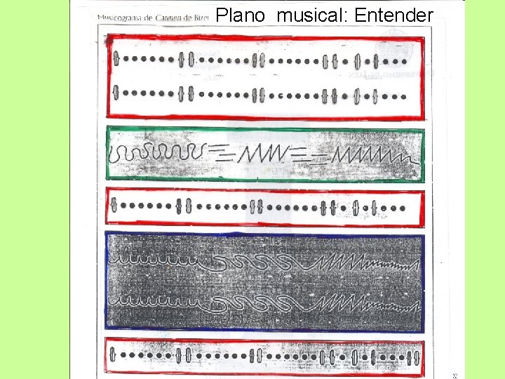 Plano musical: Entender 