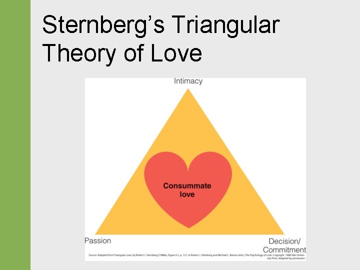 Sternberg’s Triangular Theory of Love 