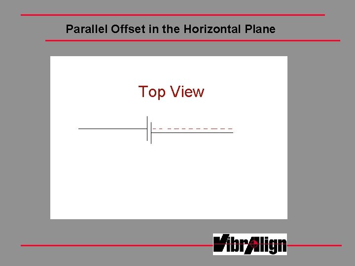 Parallel Offset in the Horizontal Plane Top View Parallel Offset in the Horizontal Plane Top View