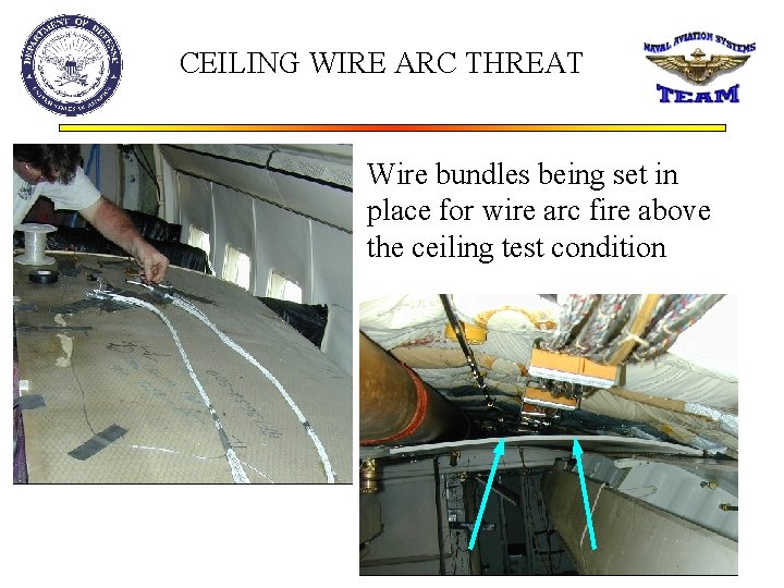 FULLSCALE AIRCRAFT CABIN AND EEBAY TEST RESULTS FROM