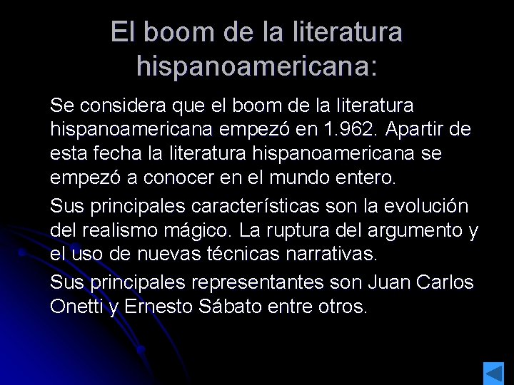 El boom de la literatura hispanoamericana: Se considera que el boom de la literatura