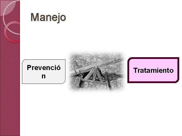 Manejo Prevenció n Tratamiento 