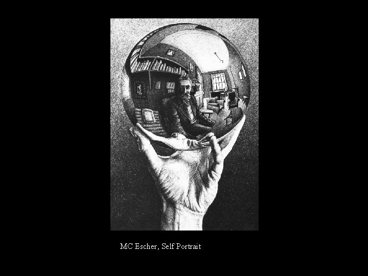 MC Escher, Self Portrait 