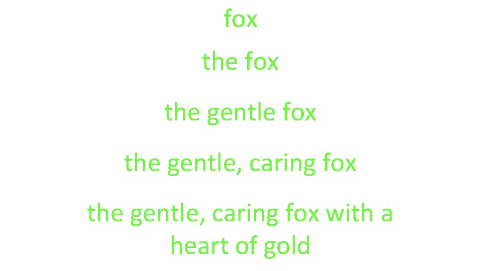 fox the gentle, caring fox with a heart of gold 