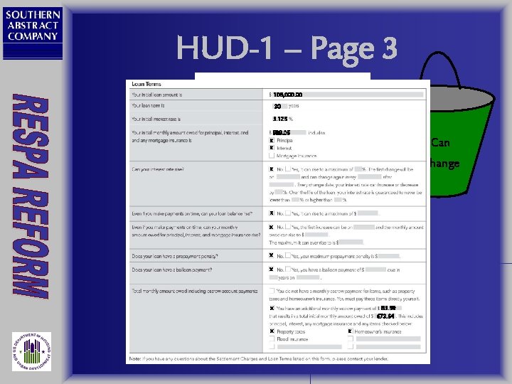 HUD-1 – Page 3 108, 000. 00 30 5. 125 588. 05 x x