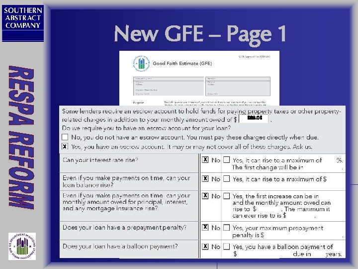 New GFE – Page 1 108, 000. 00 30 5. 125 X 588. 05