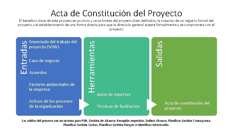 Acta de Constitución del Proyecto Caso de negocio Acuerdos Factores ambientales de la empresa