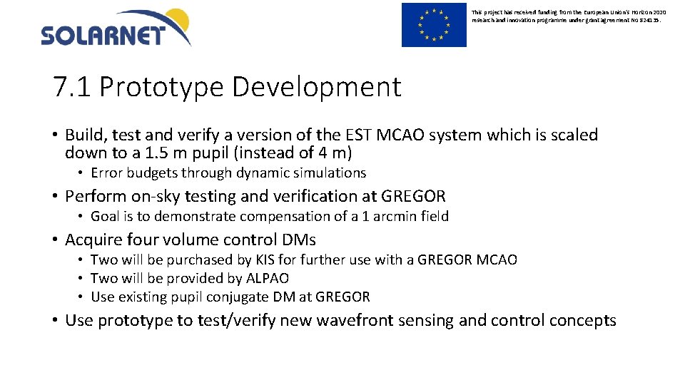 This project has received funding from the European Union’s Horizon 2020 research and innovation