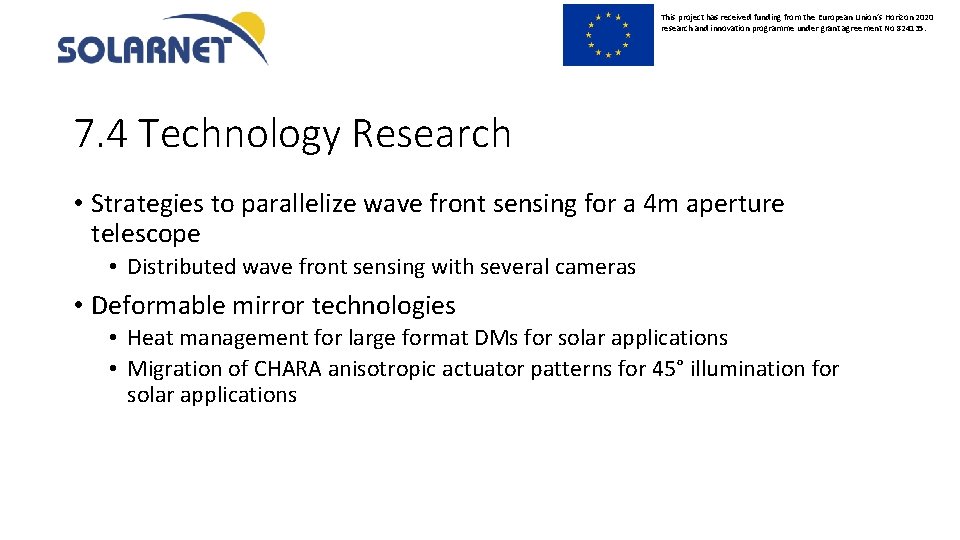 This project has received funding from the European Union’s Horizon 2020 research and innovation