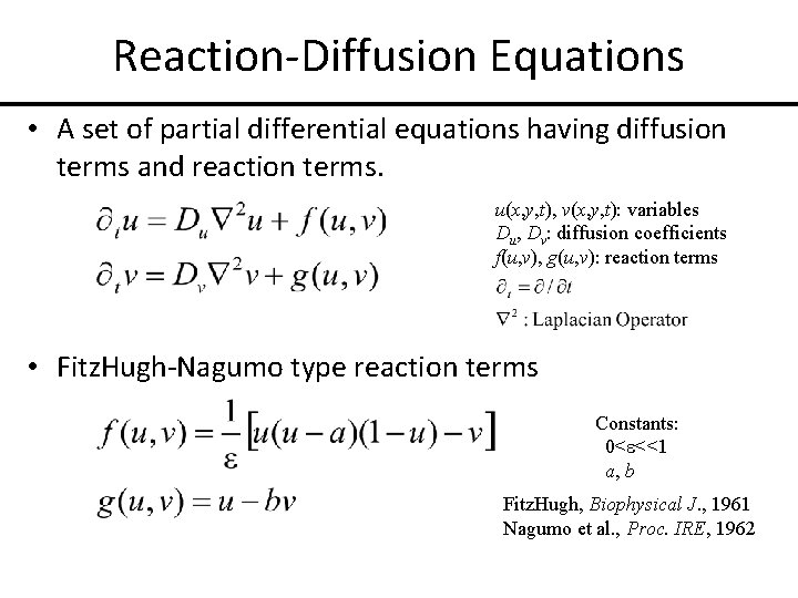 Integration Of Intensity Edge Information Into The Reactiondiffusion