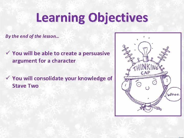 Learning Objectives By the end of the lesson… ü You will be able to