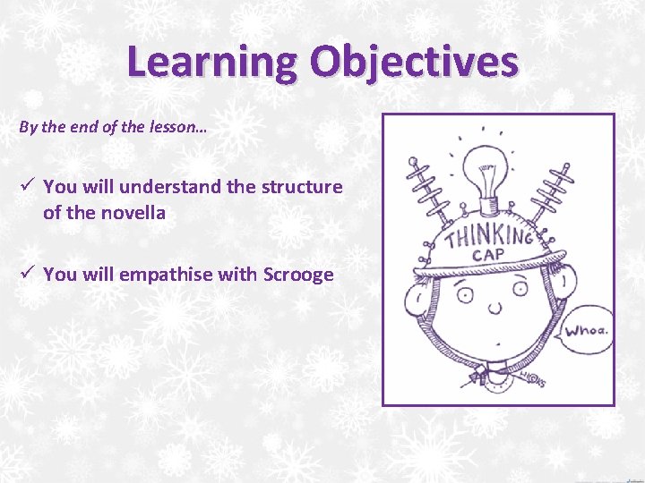 Learning Objectives By the end of the lesson… ü You will understand the structure