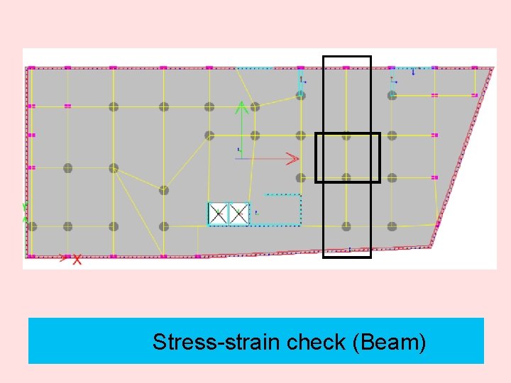 Stress-strain check (Beam) 