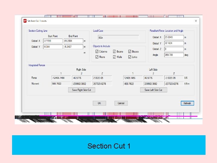 Section Cut 1 