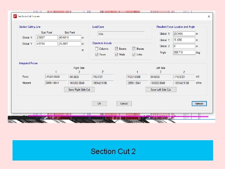 Section Cut 2 