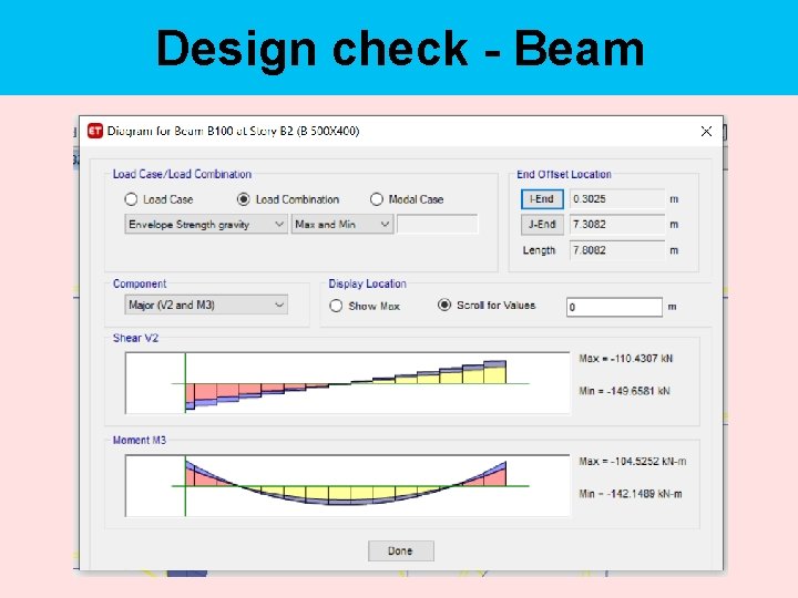 Design check - Beam 