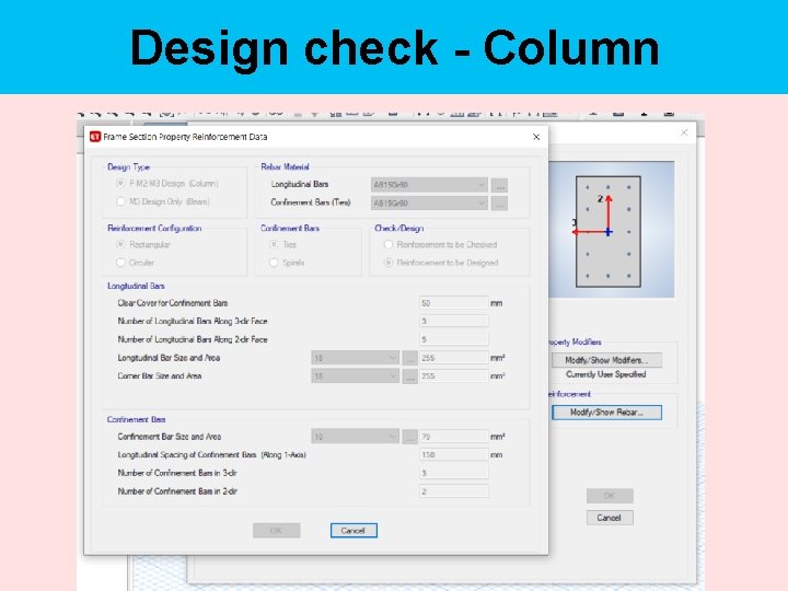 Design check - Column 