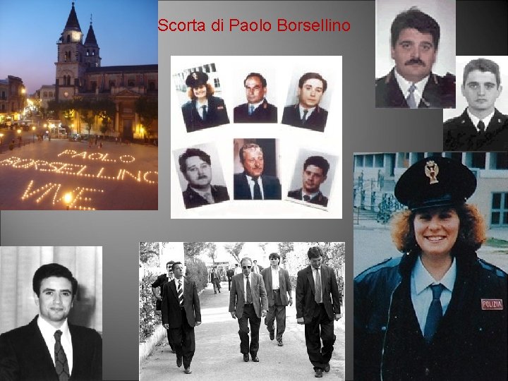 Scorta di Paolo Borsellino 