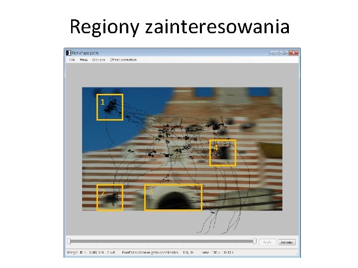 Regiony zainteresowania 1 4 2 3 