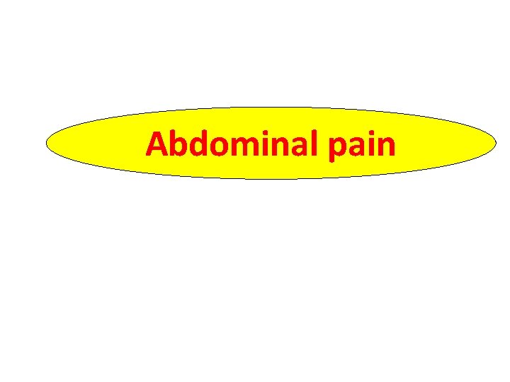 Abdominal pain 