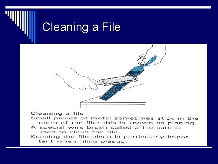 Cleaning a File 