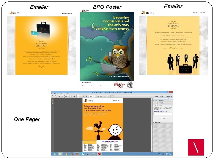 Emailer One Pager BPO Poster Emailer 