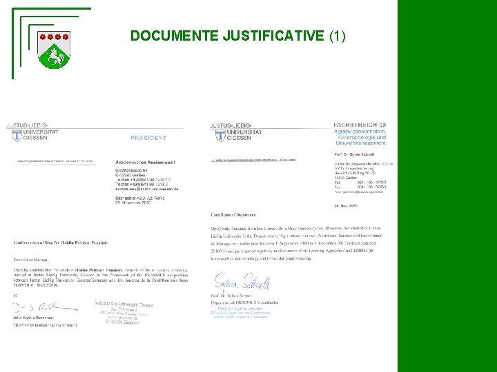 DOCUMENTE JUSTIFICATIVE (1) 