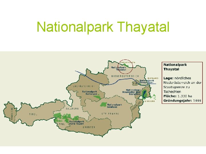 Nationalpark Thayatal 