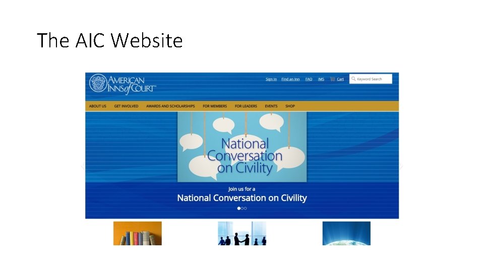 The AIC Website 