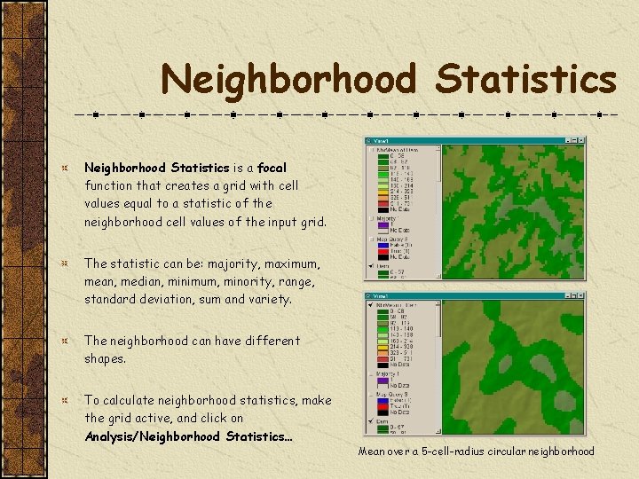 Map Analysis with Raster Datasets Francisco Olivera Ph