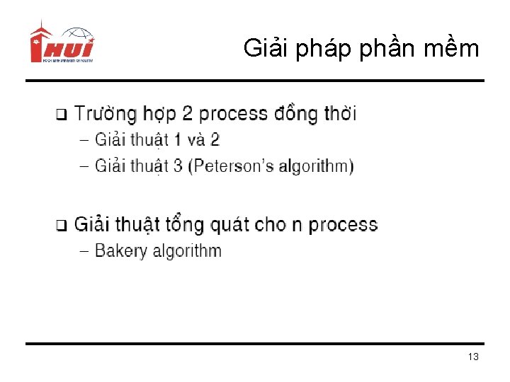 Giải pháp phần mềm 13 