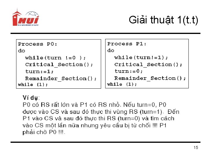 Giải thuật 1(t. t) 15 