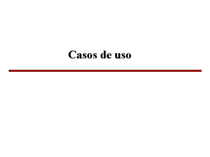 Casos de uso 