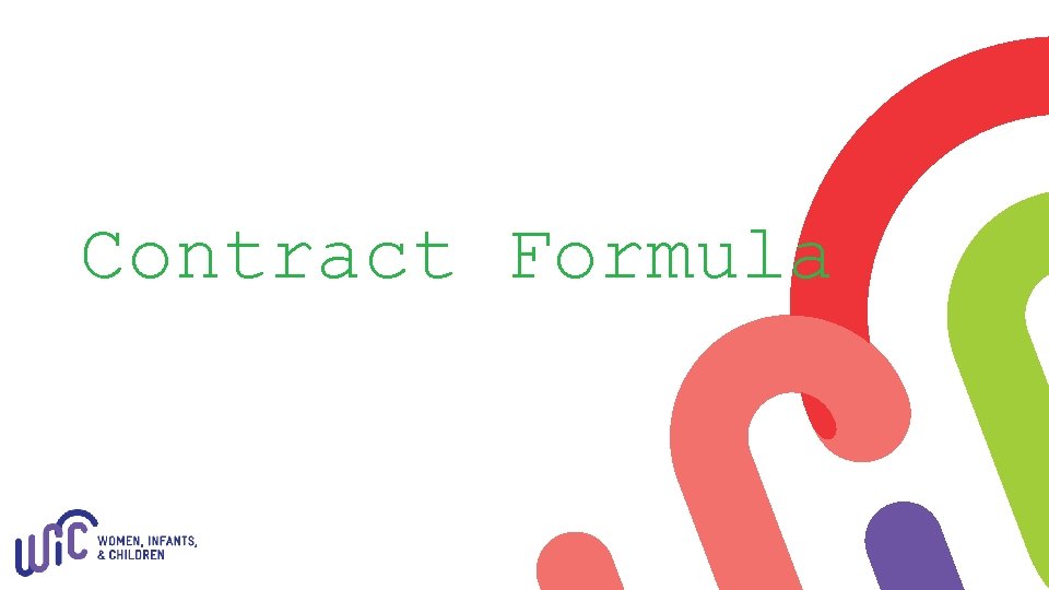 Contract Formula 