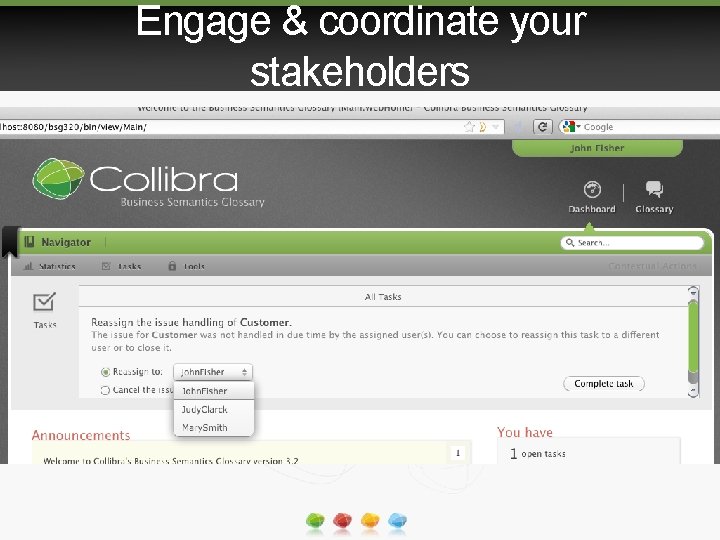 Engage & coordinate your stakeholders 