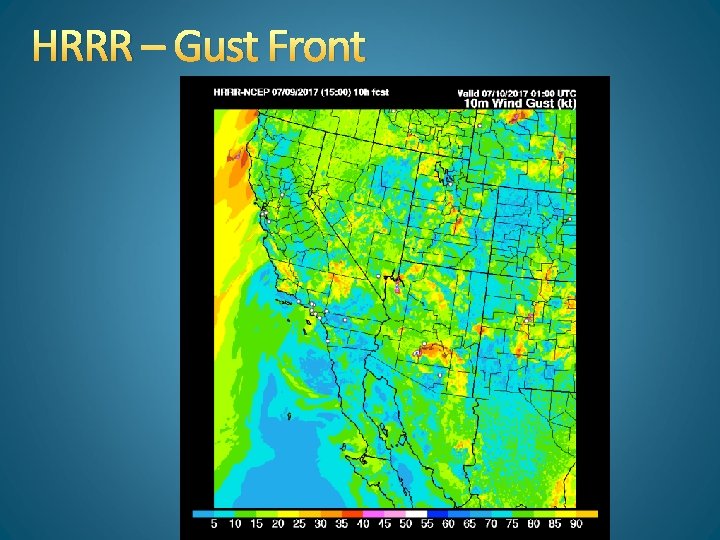 HRRR – Gust Front 