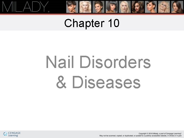 Chapter 10 Nail Disorders and Diseases & Diseases 