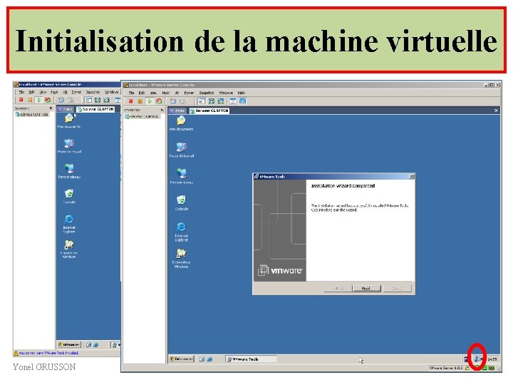 Initialisation de la machine virtuelle Yonel GRUSSON 31 