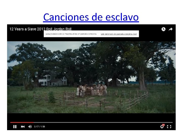 Canciones de esclavo 