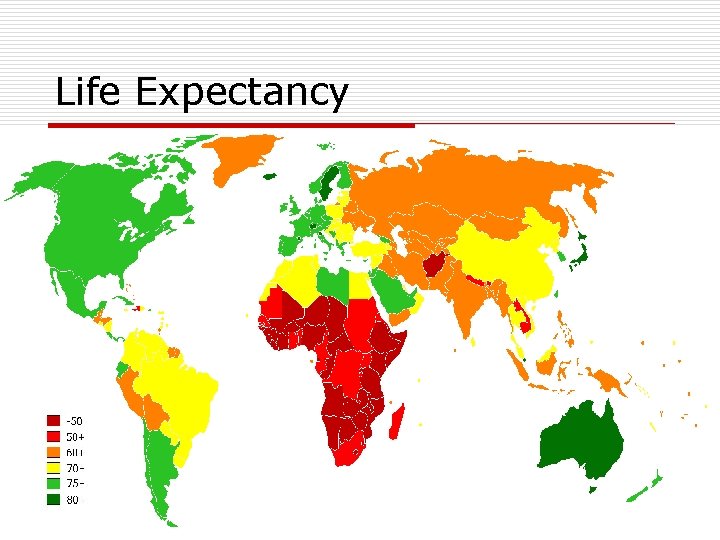 Life Expectancy Life Expectancy