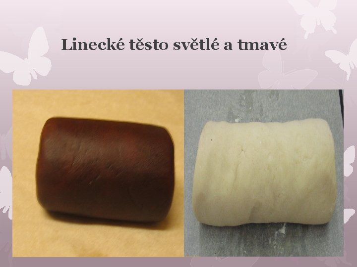 Linecké těsto světlé a tmavé 